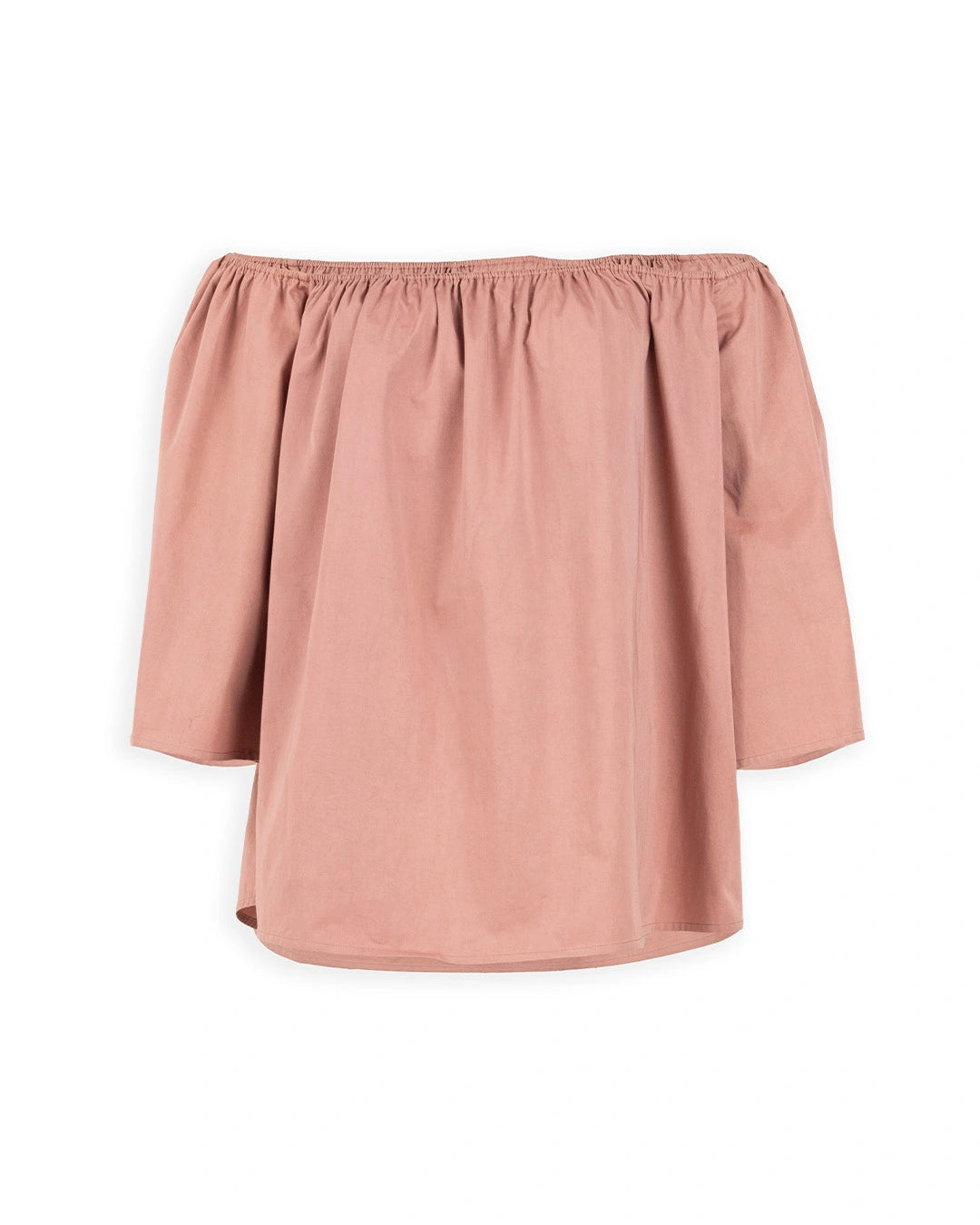 Cotton Satin Short Dress