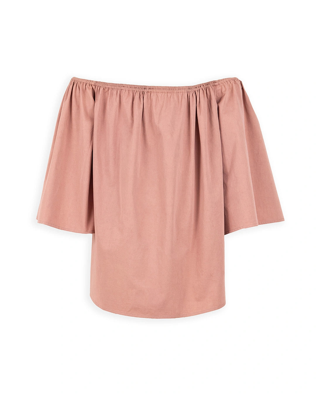 Cotton Satin Short Dress