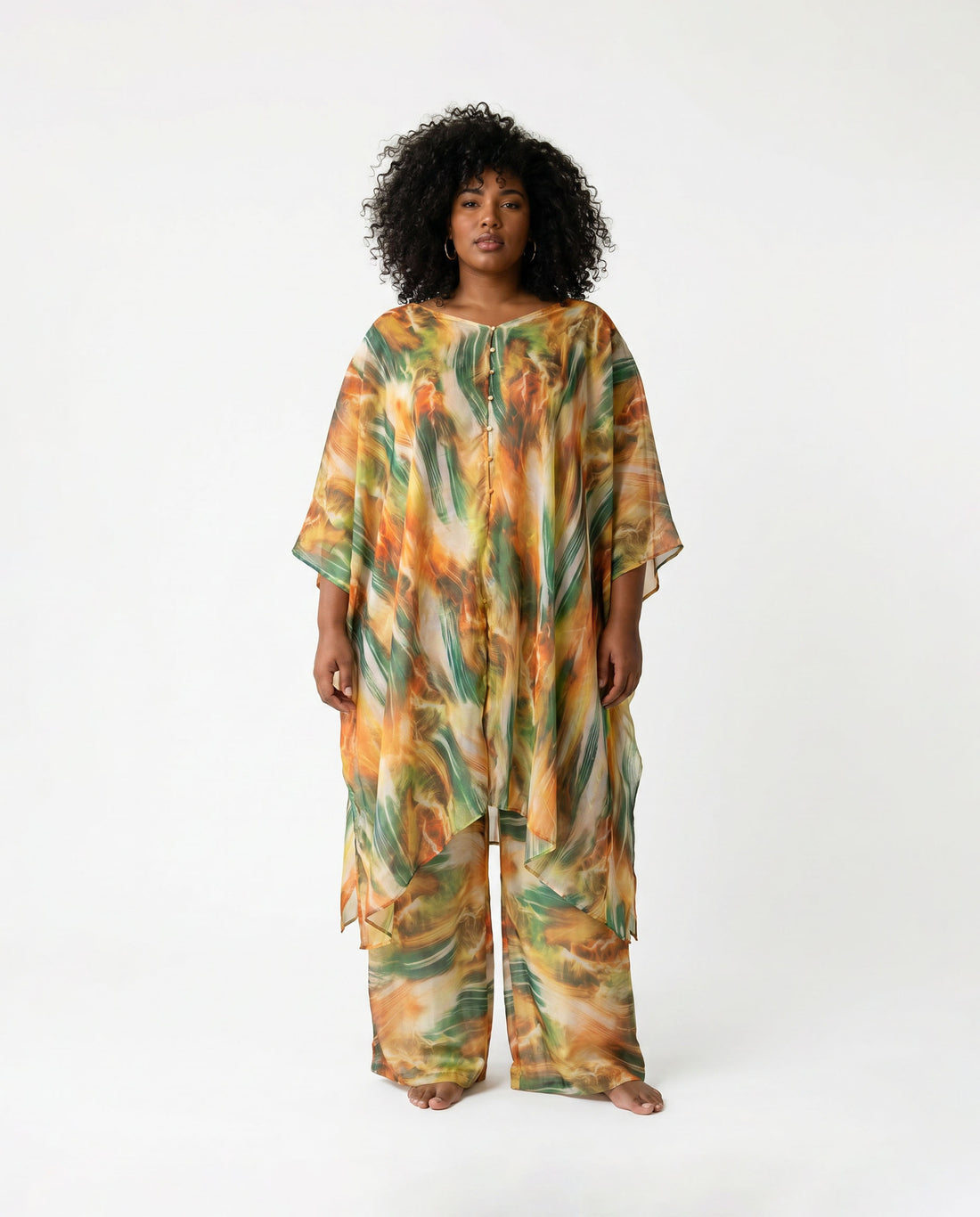 Tropical Mirage Printed Co-ord Set