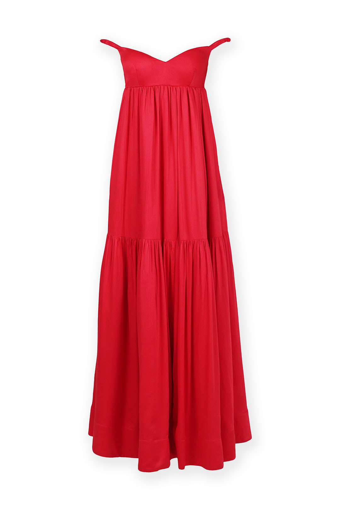 Scarlet Off-Shoulder Maxi Dress