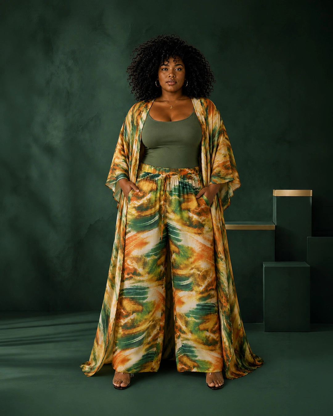 Tropical Mirage Printed Co-ord Set