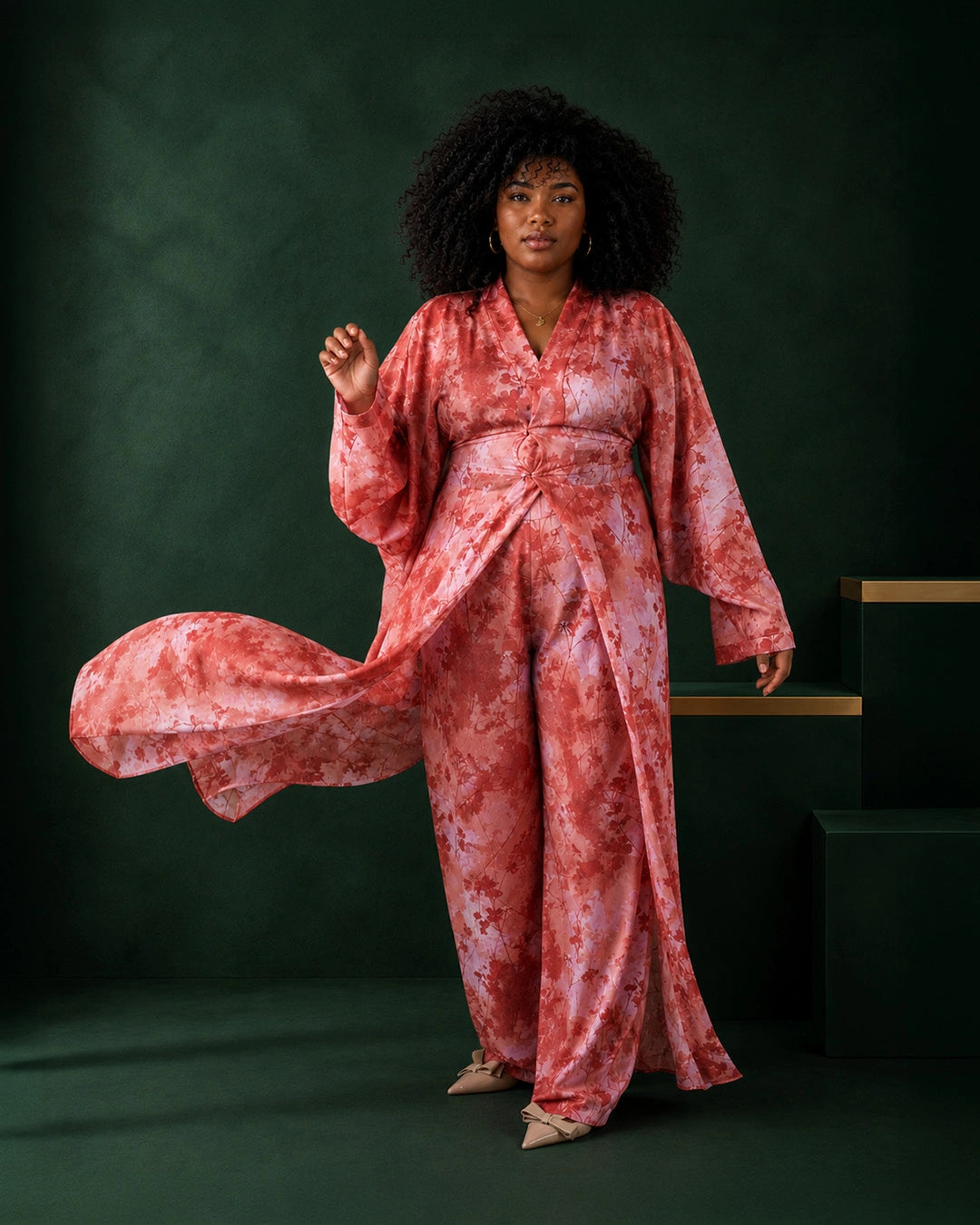 Blush Bloom Printed Co-ord Set