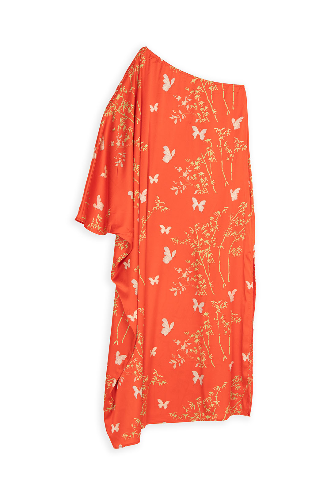 Flutter One-Shoulder Dress